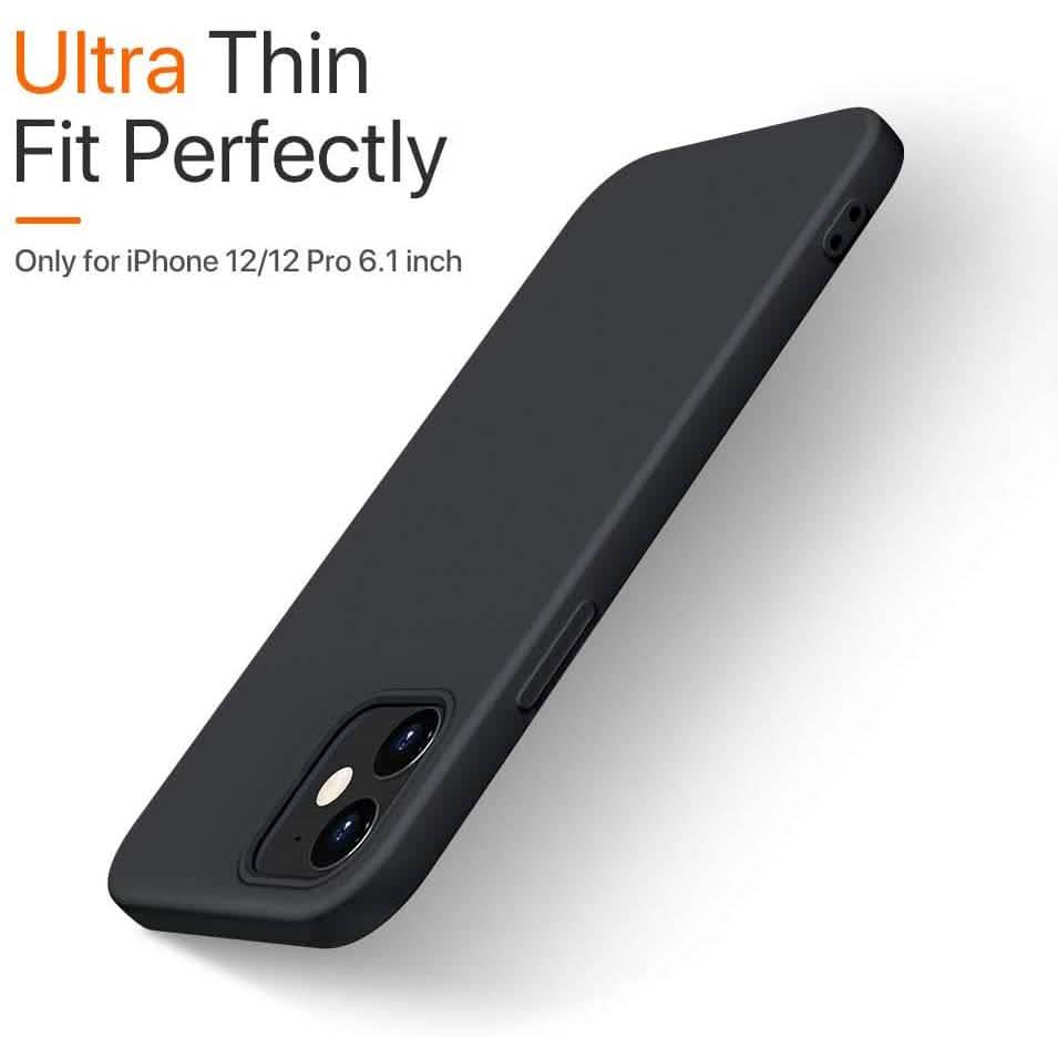 Rubber Case for iPhone 12 and iPhone 12 Pro Case 6.1 inch DailySale