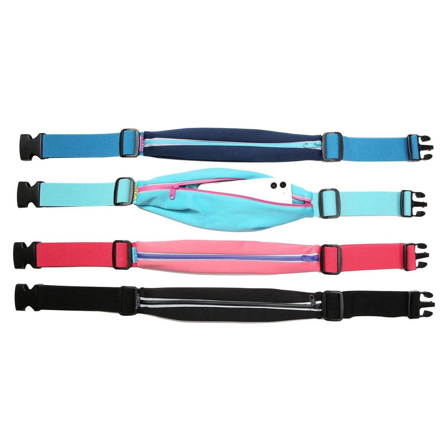 Running Belt Adjustable Waist Pack and Phone Holder with Reflective Zipper DailySale