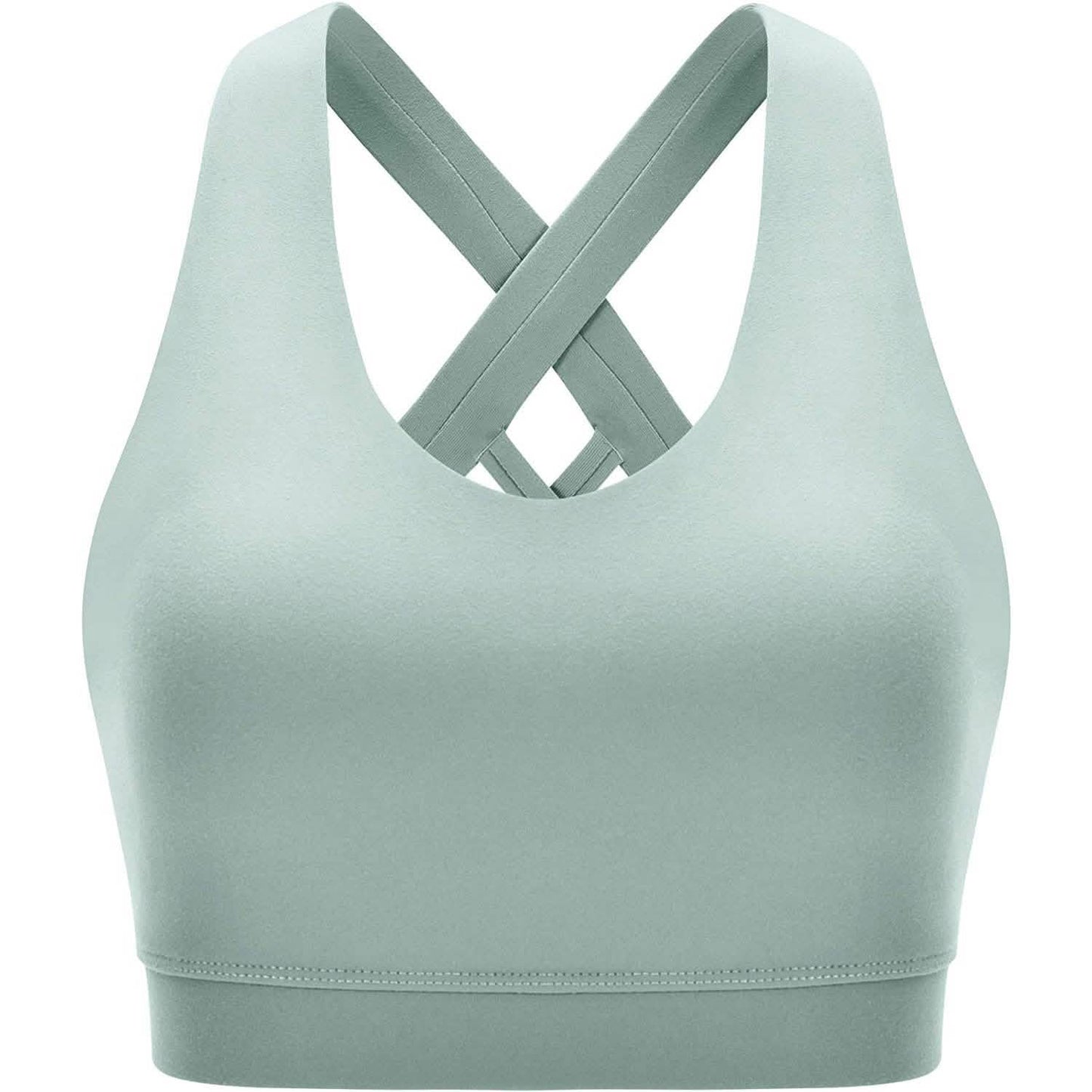 RUNNING GIRL Criss-Cross Back Padded Strappy Sports Bra DailySale