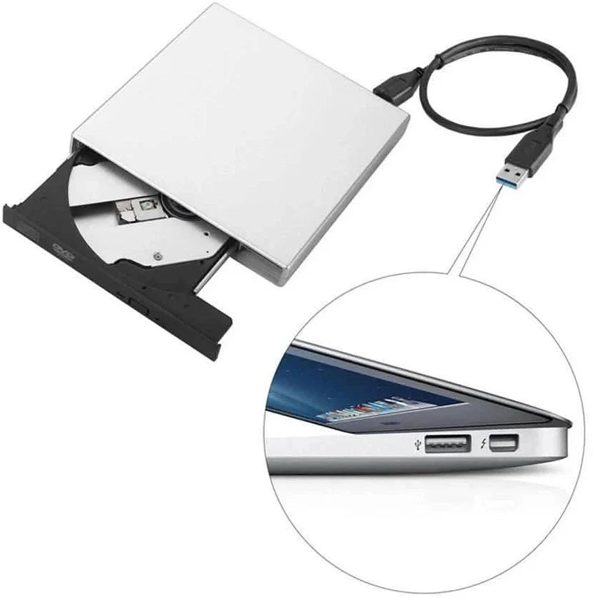 Ultra-thin External DVD RW CD Writer Drive USB 3.0 DailySale