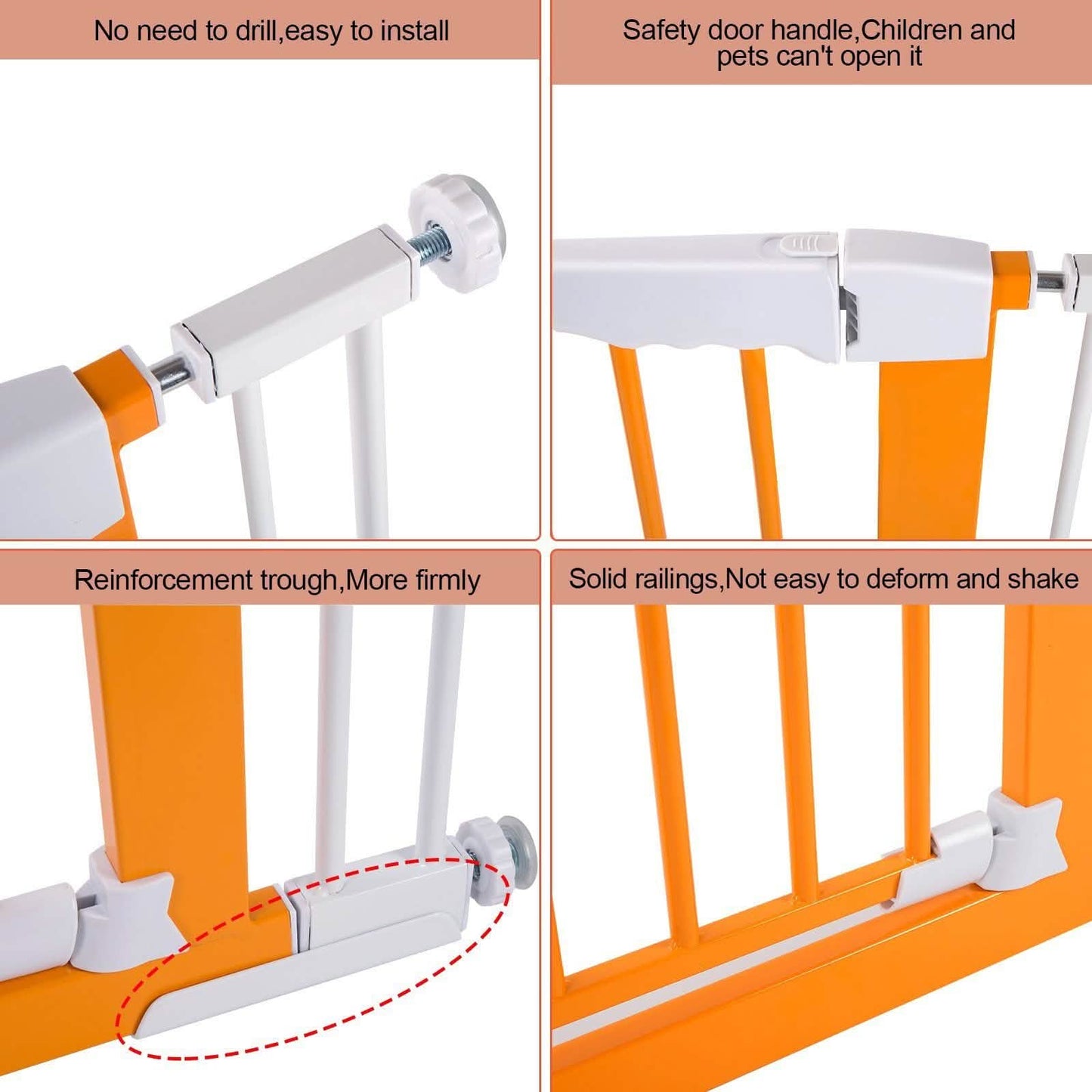 Safety Baby Stairs Doorway DailySale