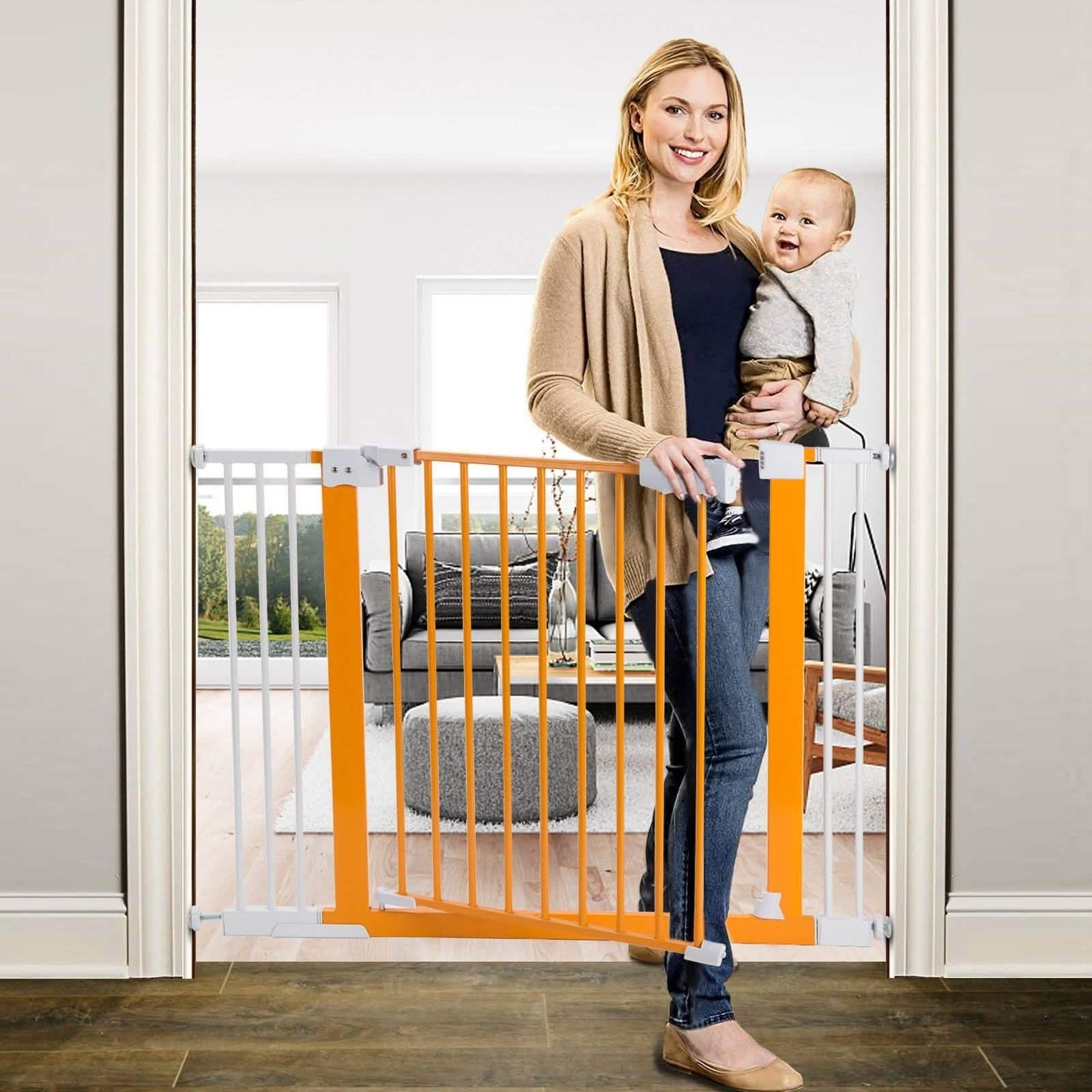Safety Baby Stairs Doorway DailySale