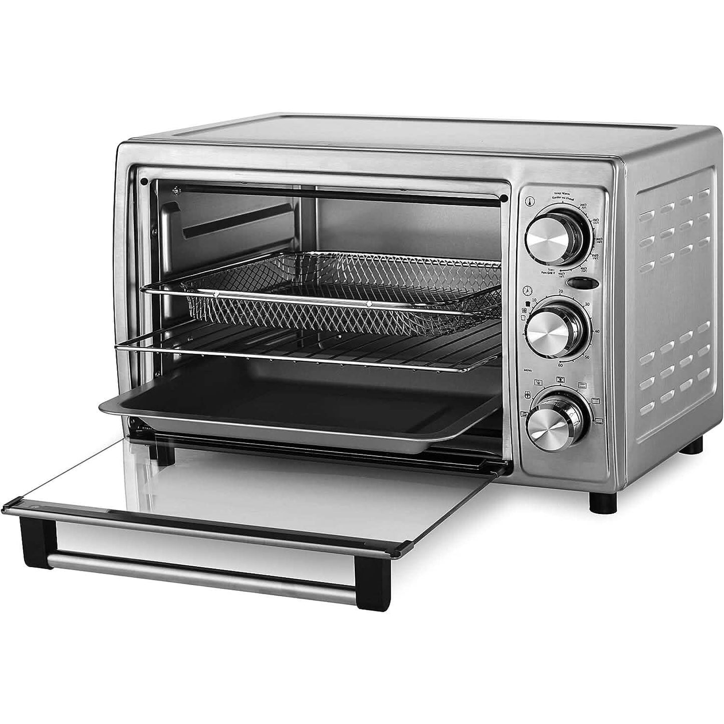 Salton Stainless Steel Air Fryer Toaster Oven DailySale