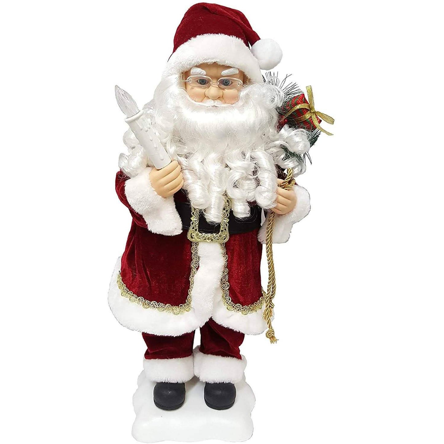 Santa's Workshop Collection 24" Animated Christmas Holiday Figurines DailySale