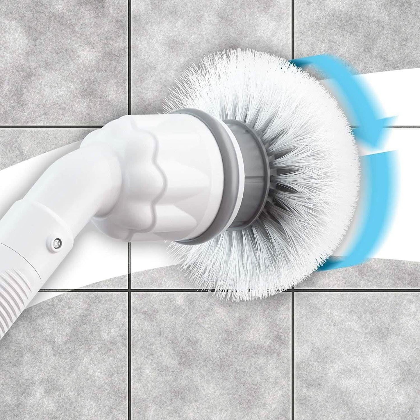 Scrubtastic Electric Power Shower Tile Scrubber - Rechargeable Cleaning Wand DailySale
