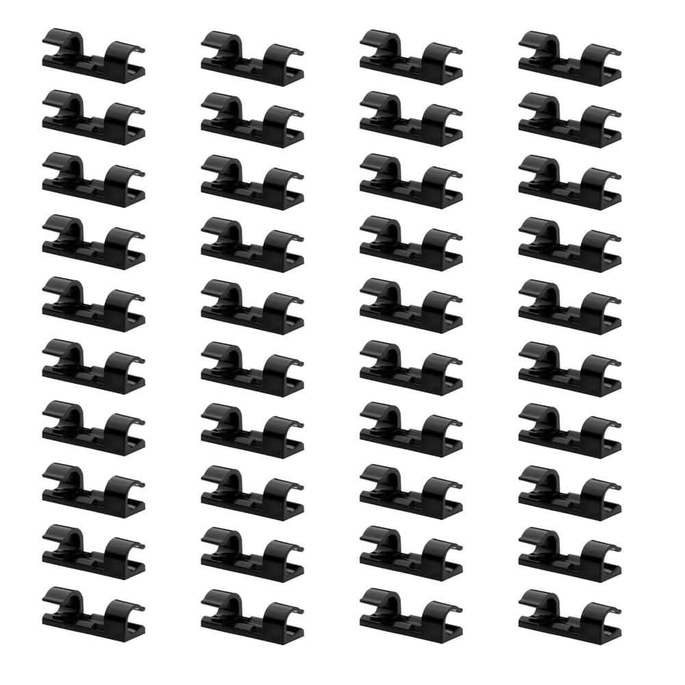 Self-Adhesive Wire Organizer Line Cable Plastic Clips DailySale