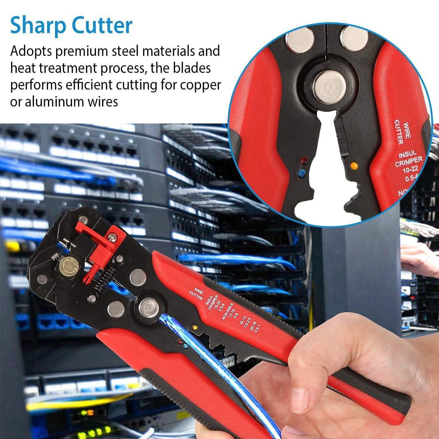 Self-Adjusting Multifunctional Wire Stripper DailySale
