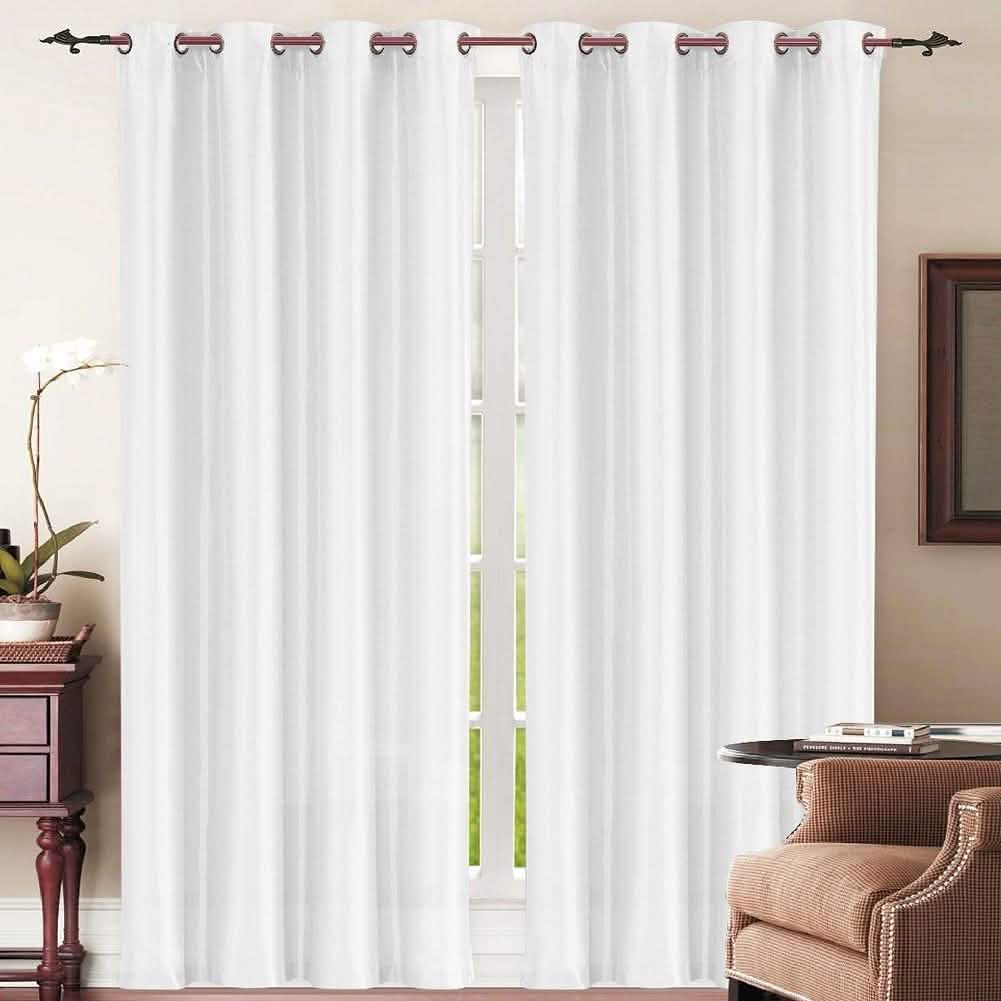Set of 2: Grommet Curtain Panels - Assorted Colors DailySale