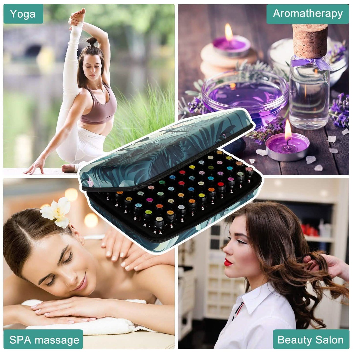 Shockproof Waterproof 70 Bottles EVA Essential Oil Storage DailySale