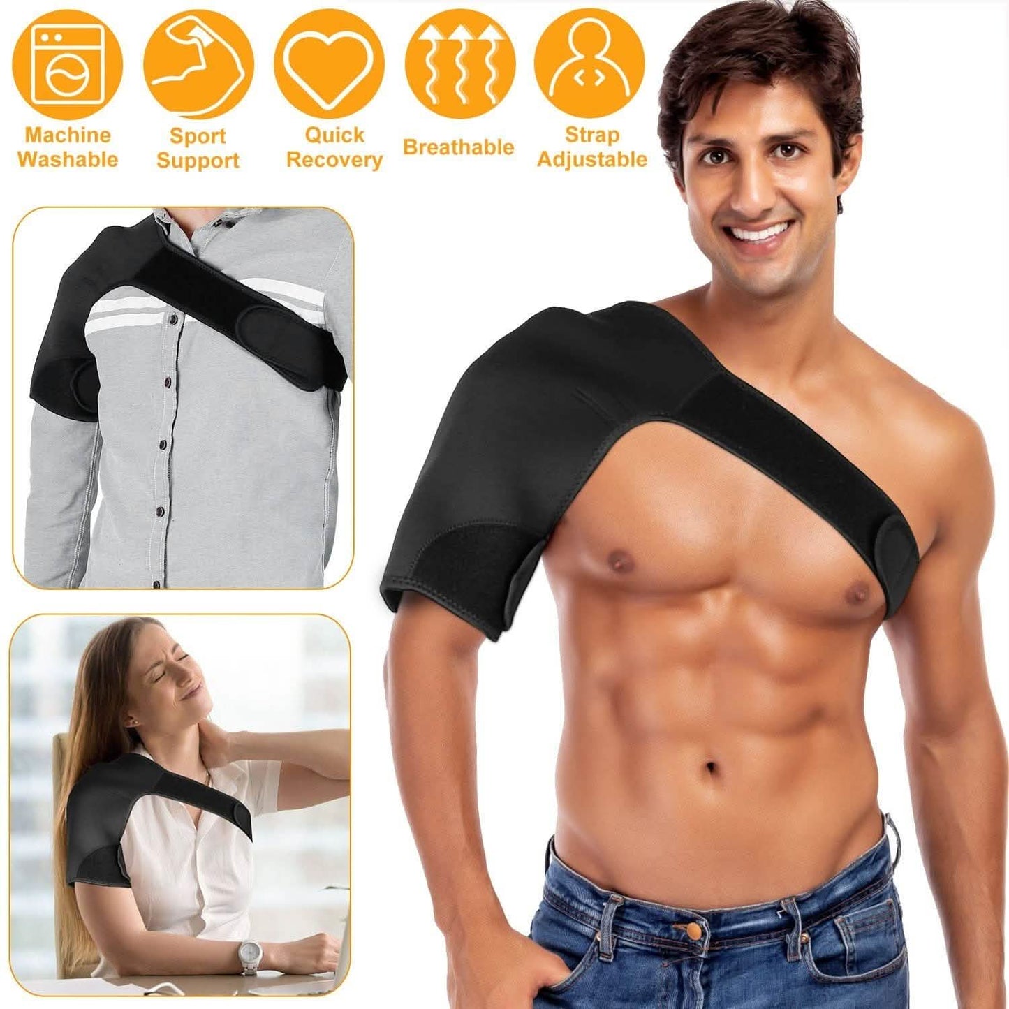 Shoulder Support Brace Rotator Cuff DailySale