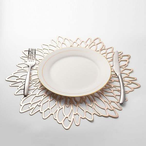 Silver and Gold Decorative Placemats DailySale