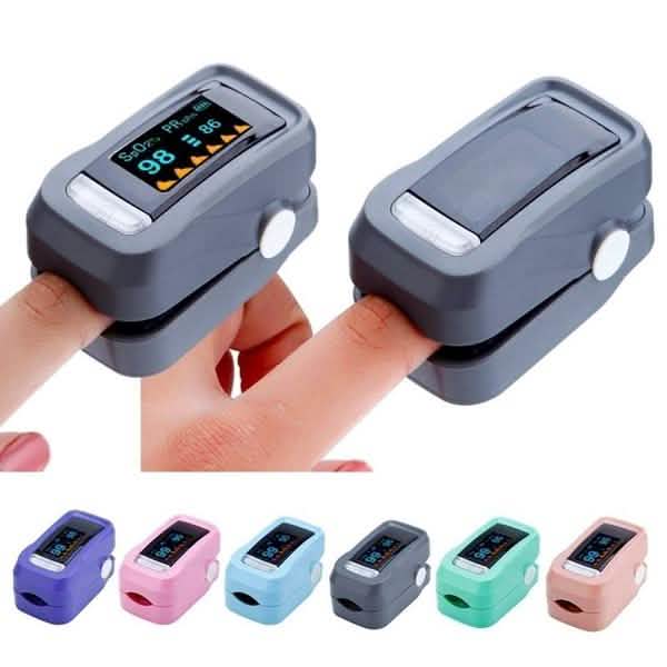 Simple Finger Pulse Oximeter Blood Pressure Monitor Heart Rate Portable DailySale