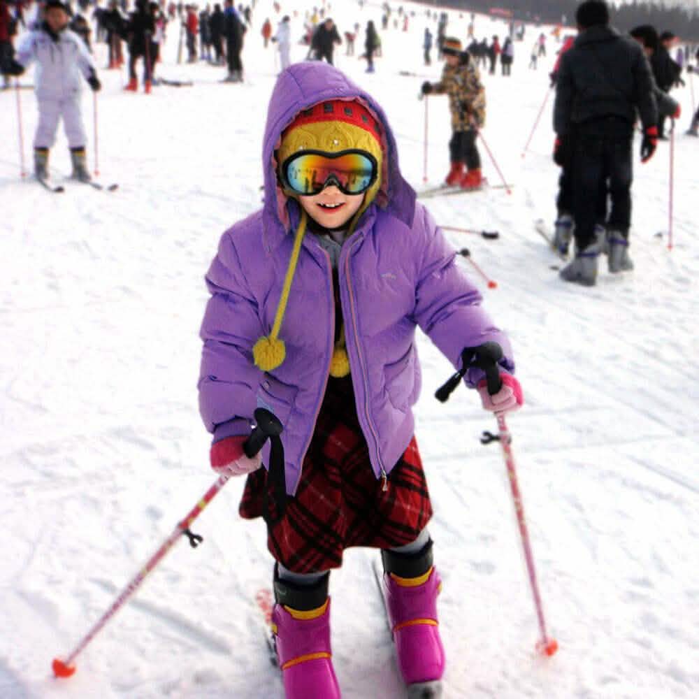 Ski Goggles Double Anti Fog Lenses Sun Glasses for Kids DailySale