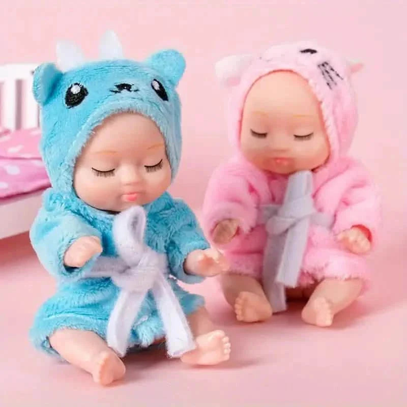 Sleep Simulative Rebirth Princess Dolls in Bathrobes DailySale