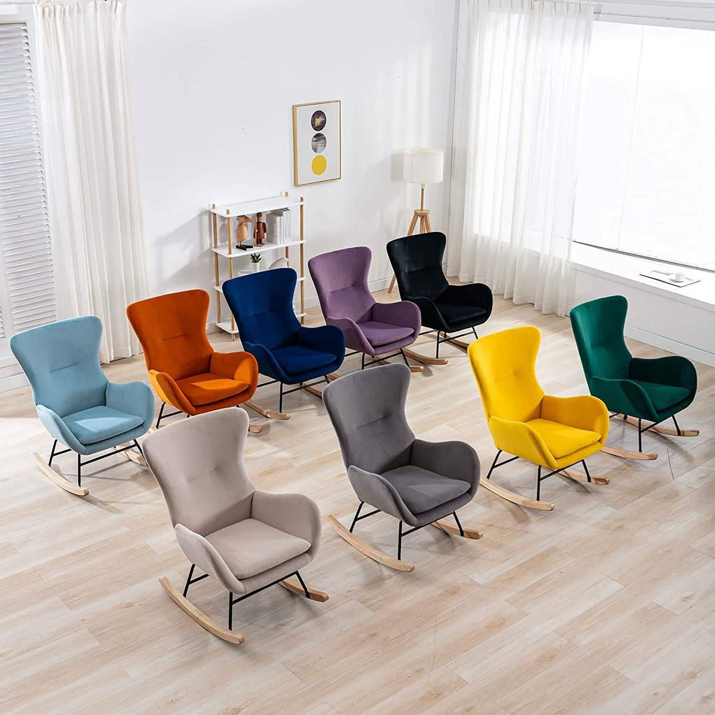 Small Rocking Accent Chair DailySale