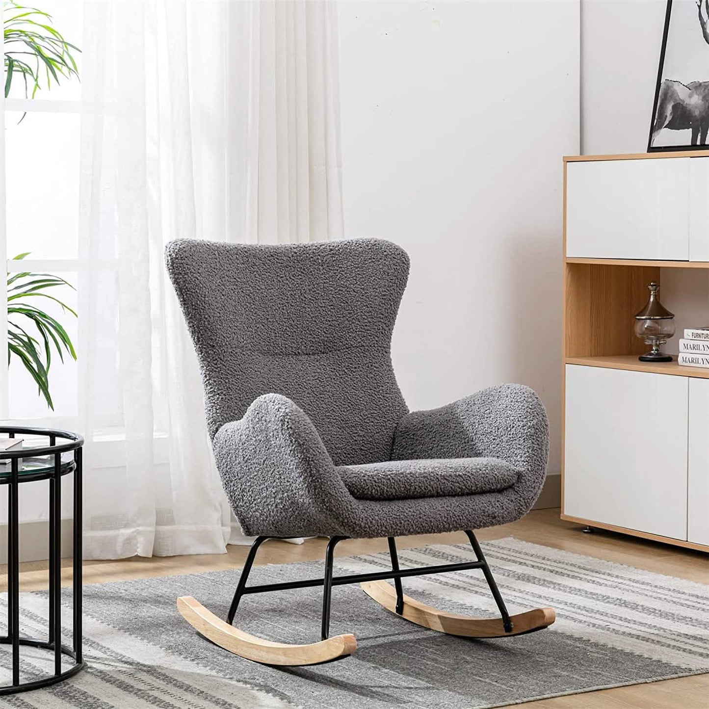 Small Rocking Accent Chair DailySale