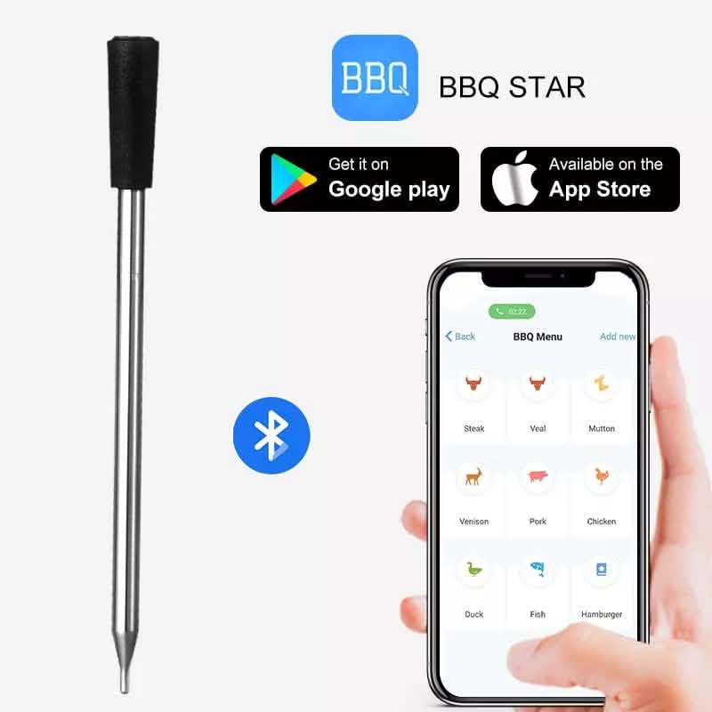 Smart Meat Thermometer with Bluetooth DailySale