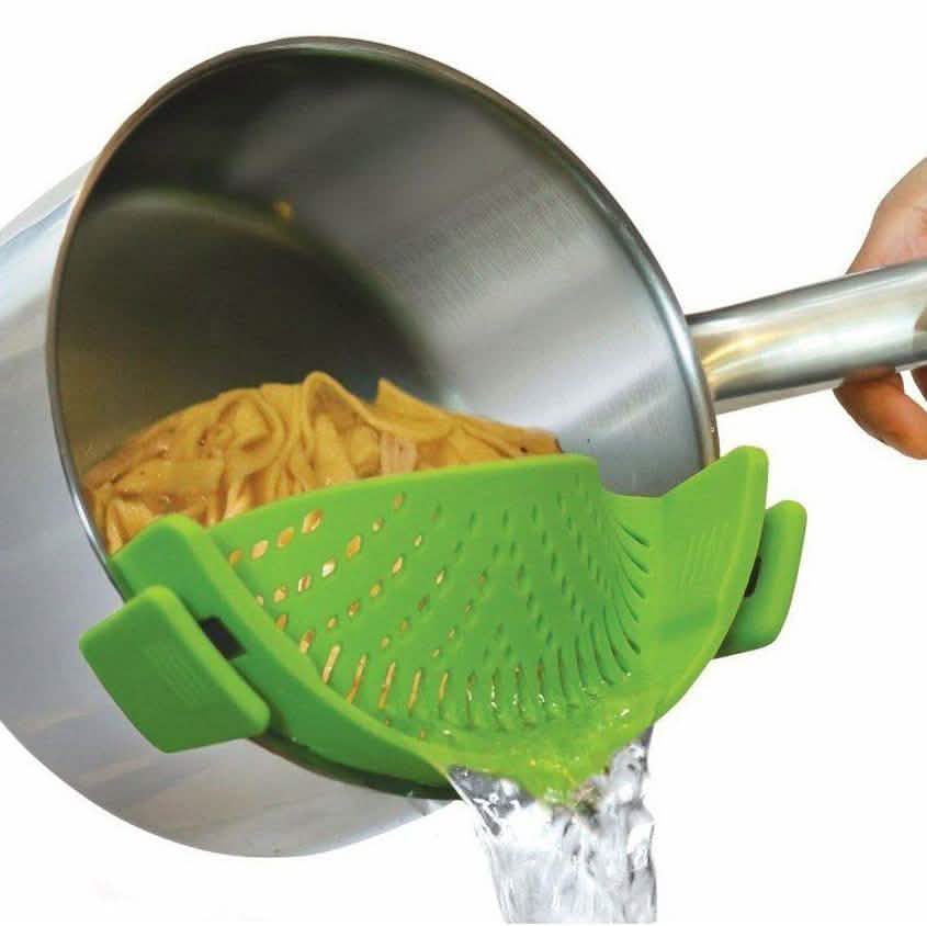 Snap 'N Strain Kitchen Strainer DailySale