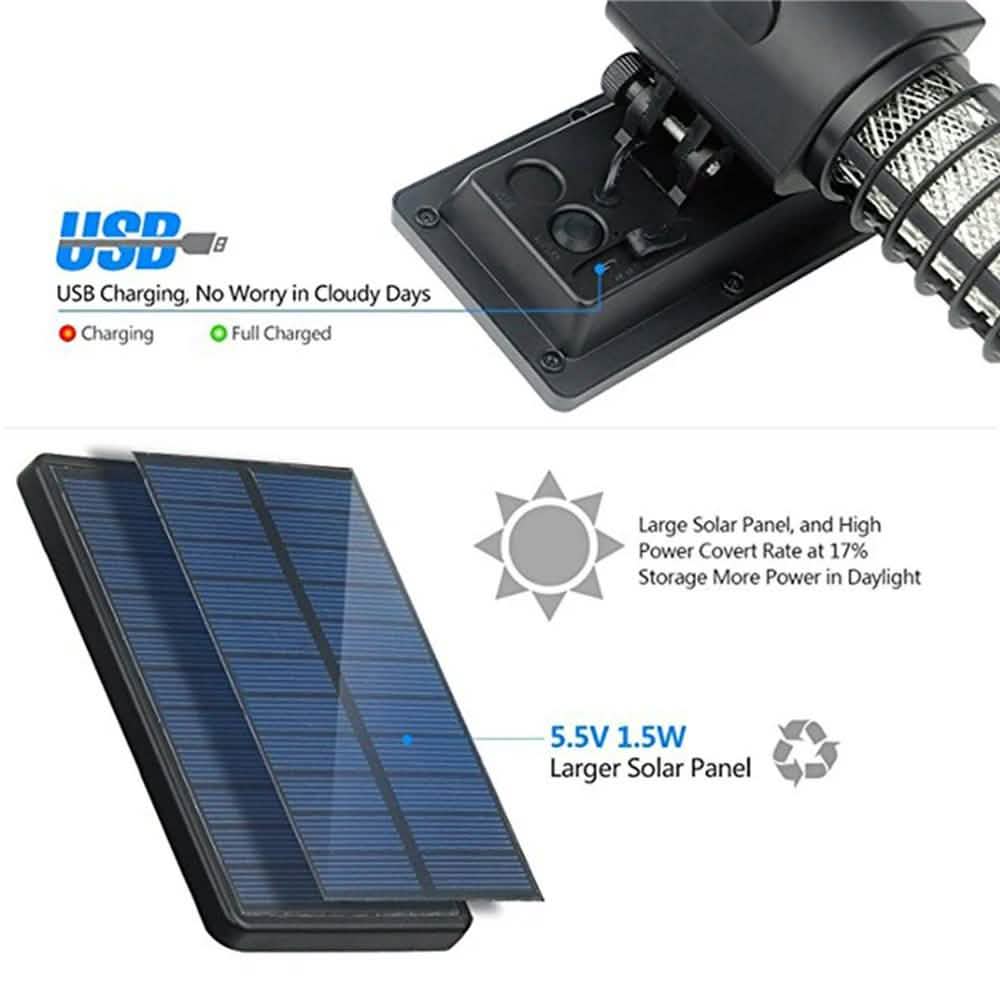 Solar Powered Bug Zapper DailySale