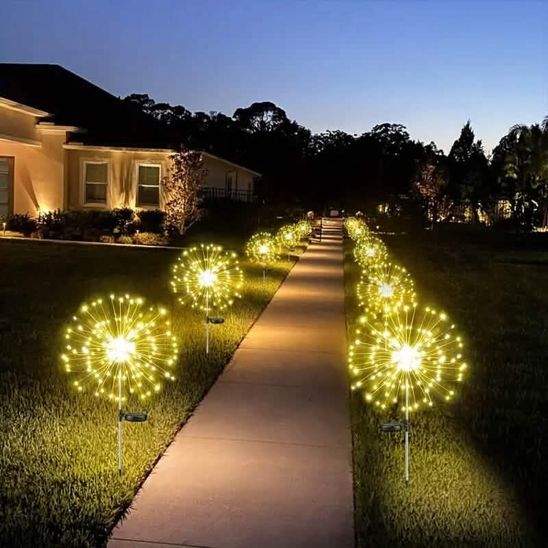 Solar-Powered Garden Lights with 60 LED and 8 Lighting Modes DailySale