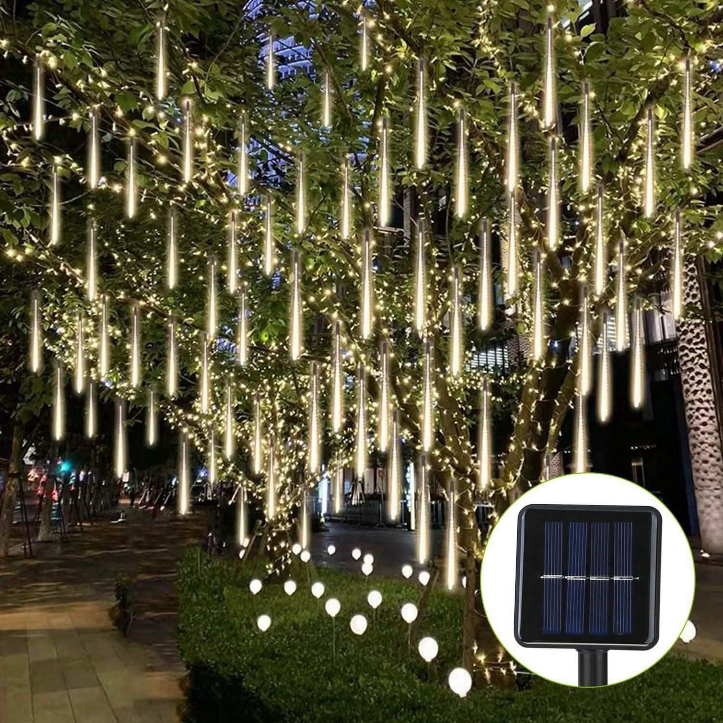 Solar Powered Meteor Shower String Light DailySale