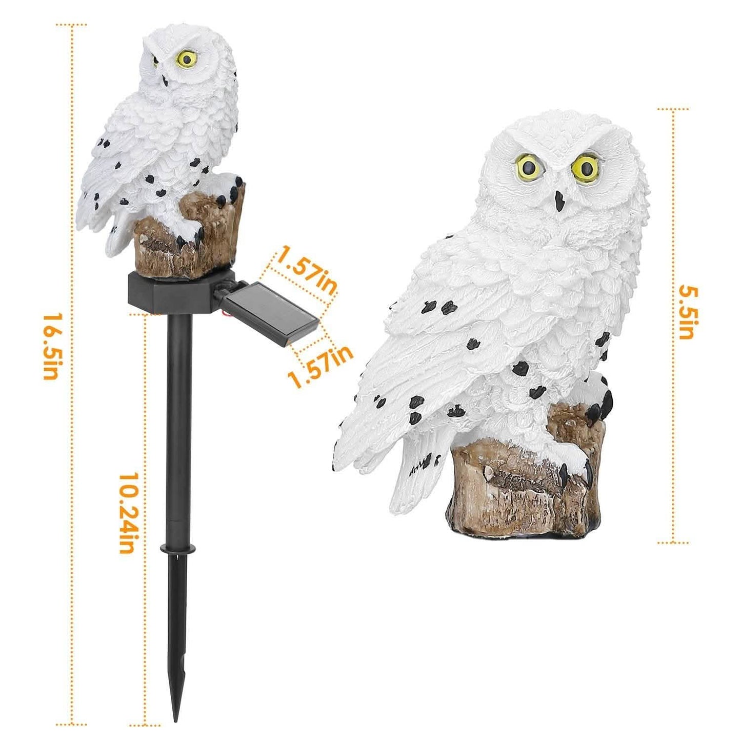 Solar Powered Owl Garden Light IP65 Waterproof DailySale