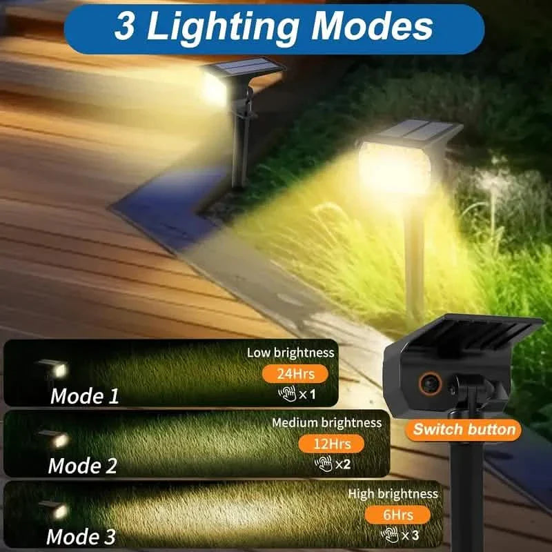 Solar Spot Lights and Solar Motion Sensor Spotlights DailySale