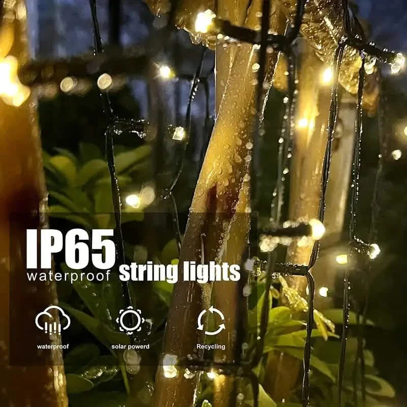 Solar String Lights Outdoor Waterproof DailySale
