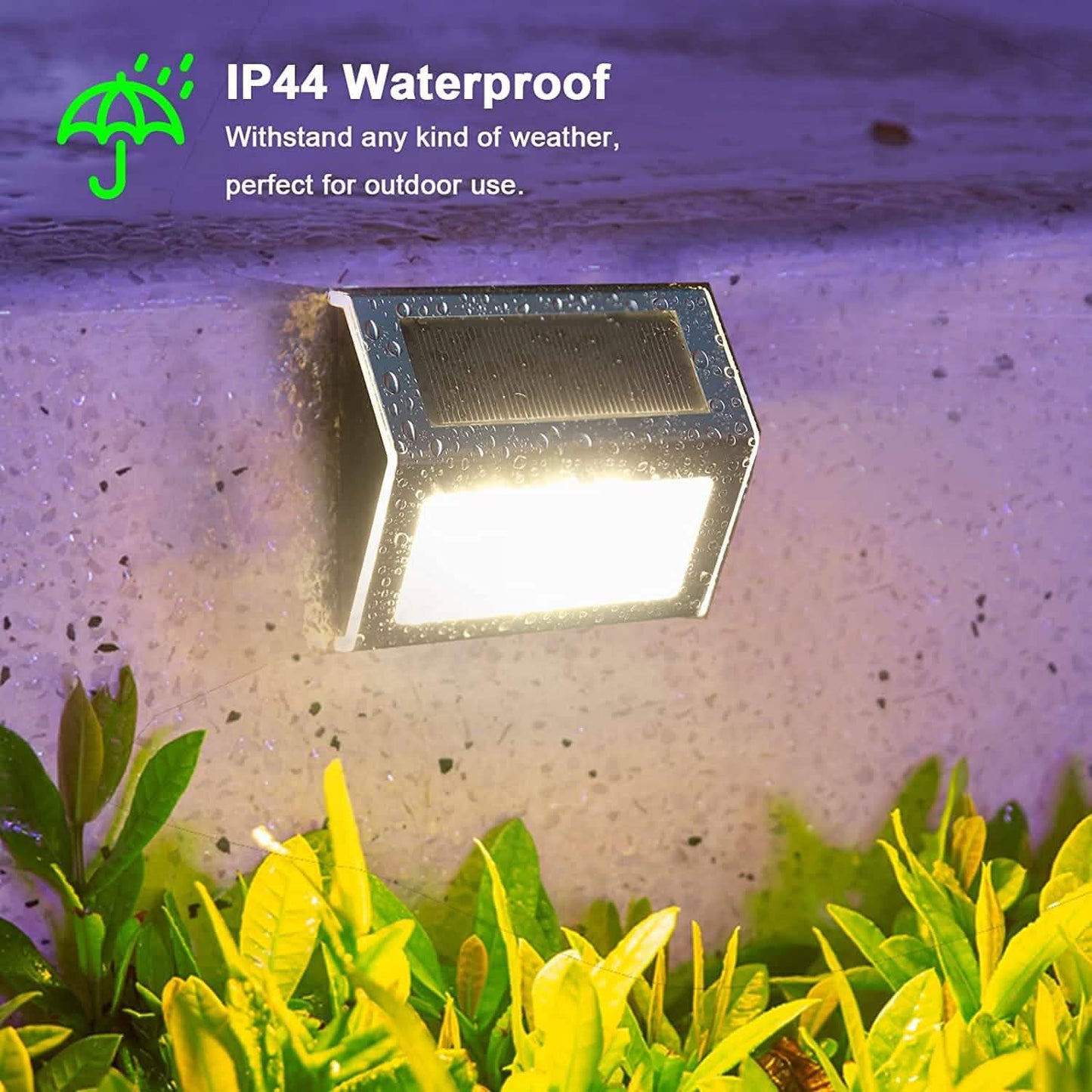 Solar Waterproof Outdoor Lights DailySale