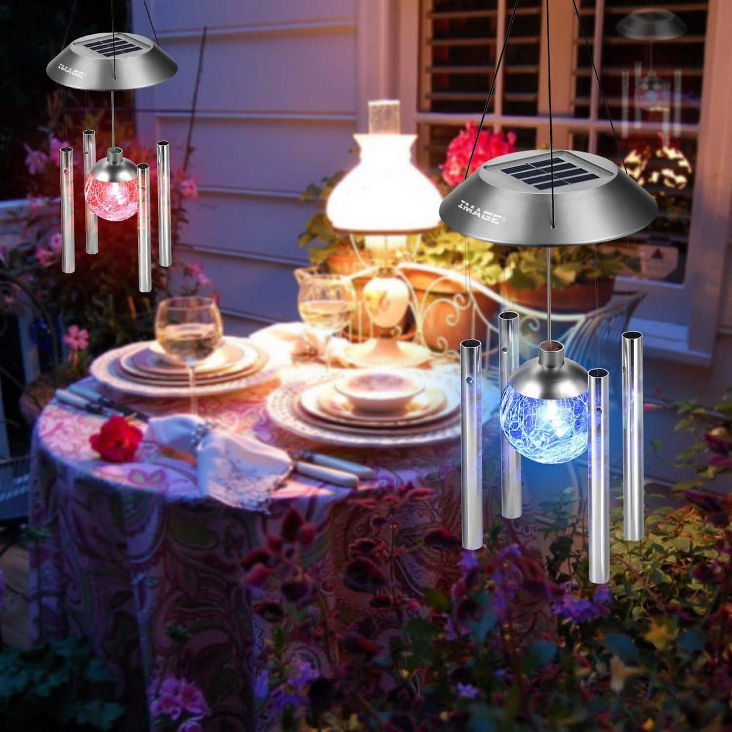 Solar Wind Chimes Color Changing LED Light DailySale
