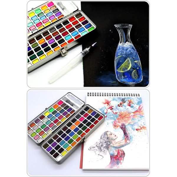 Solid Watercolor Pigment Set DailySale