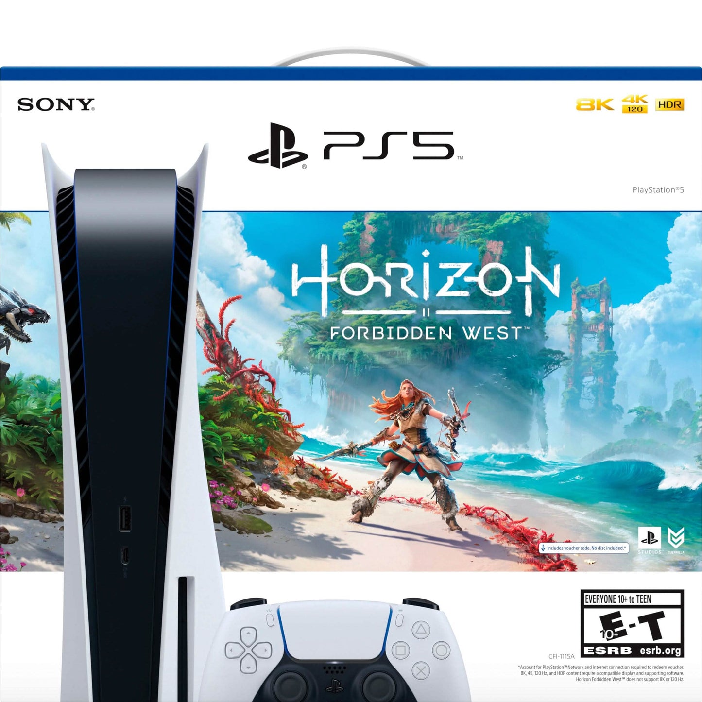 Sony PlayStation 5 Console Horizon Forbidden West Bundle Disk DailySale