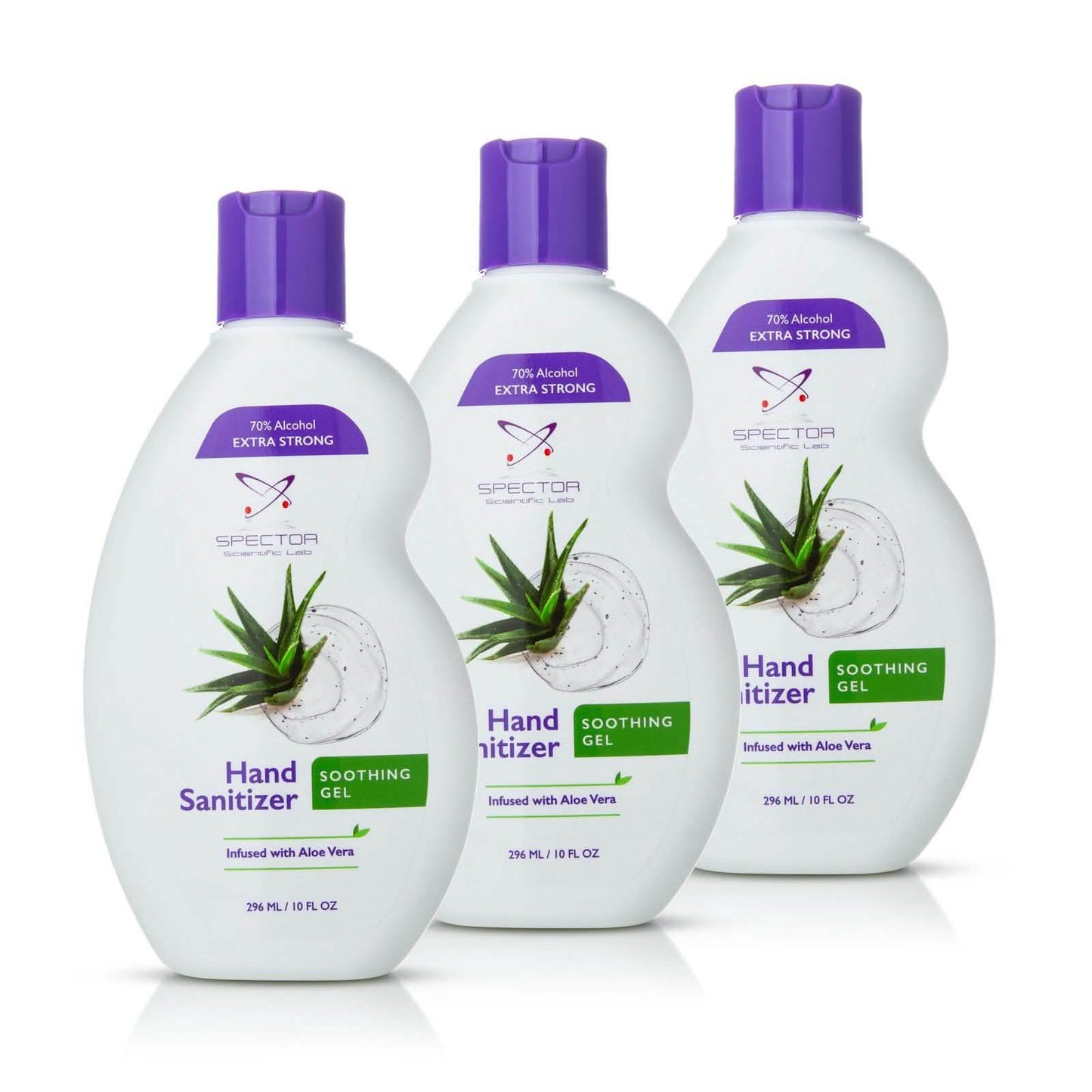 Soothing Gel Hand Sanitizer with Aloe Vera and 70% Alcohol DailySale
