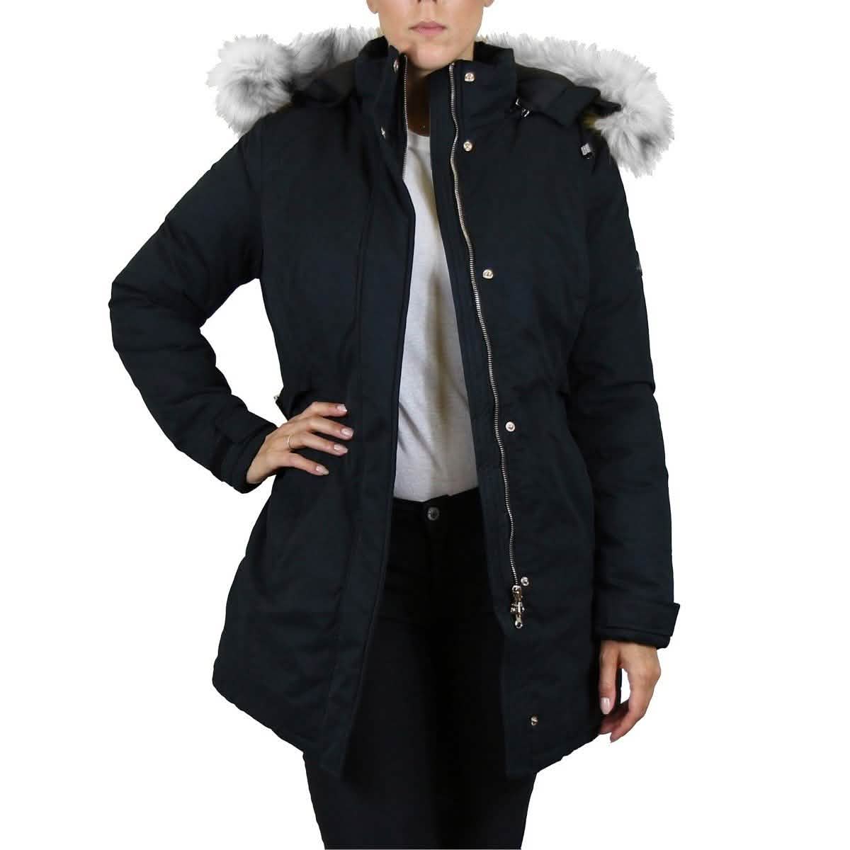 Spire By Galaxy Heavyweight Women's Parka with Hood DailySale