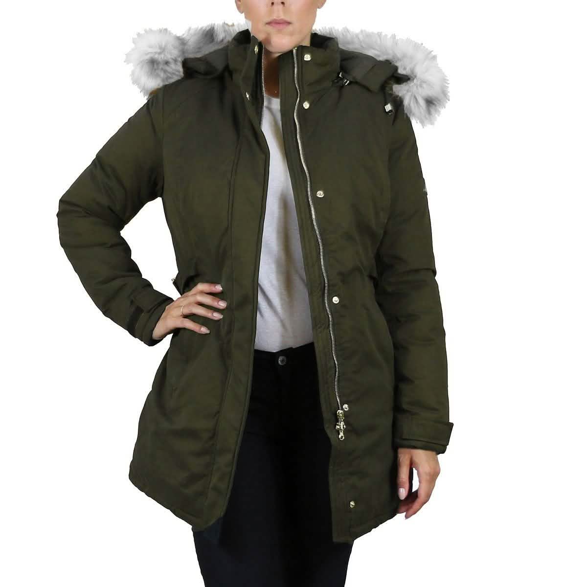 Spire By Galaxy Heavyweight Women's Parka with Hood DailySale