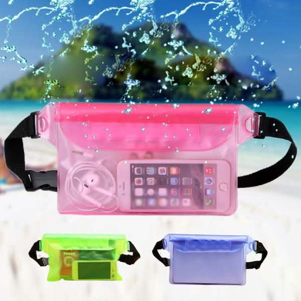 Sport Swimming Beach Waterproof Waist Bag Pouch Dry Case Fanny Pack Pocket DailySale