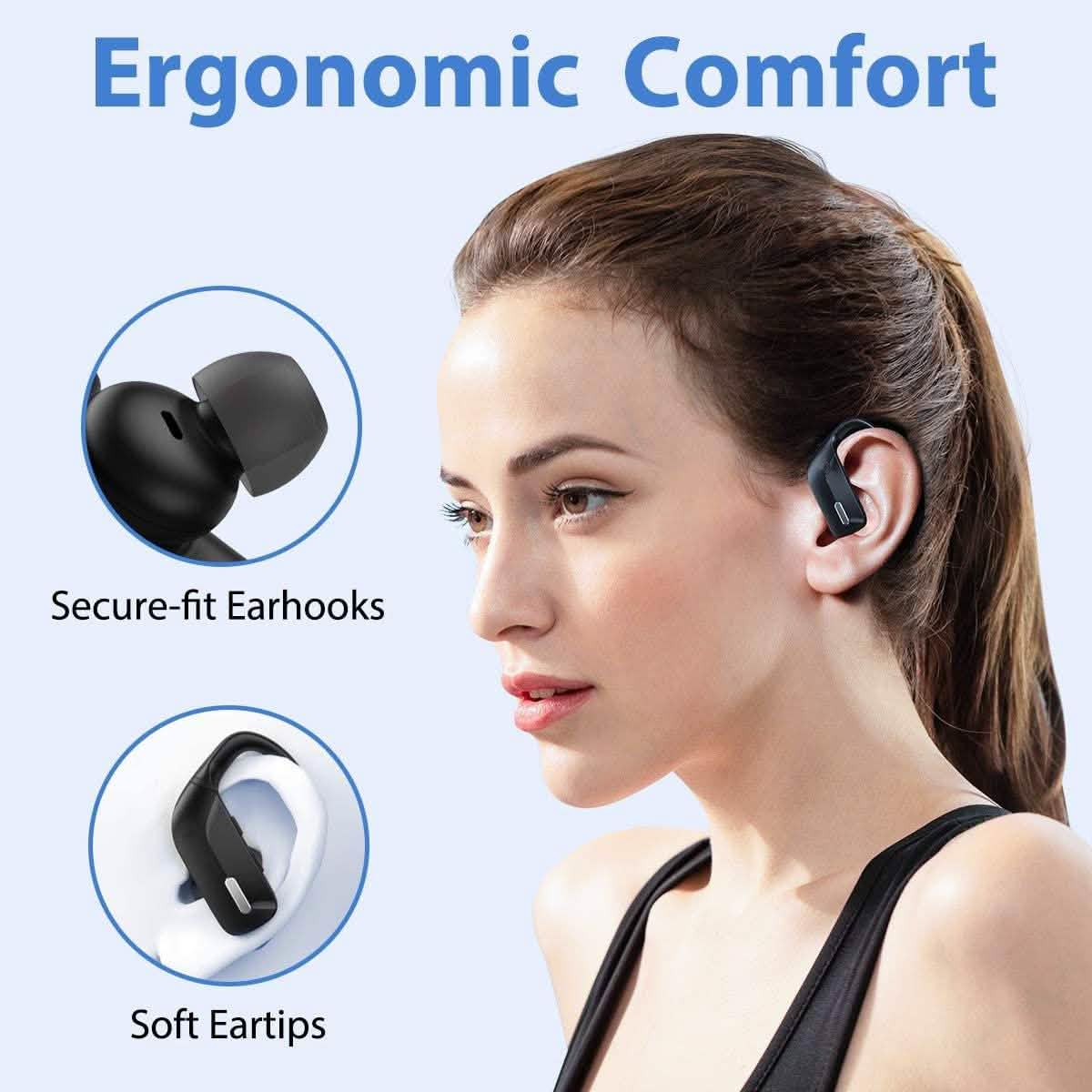 Sports Bluetooth Wireless Earbuds with Microphone DailySale