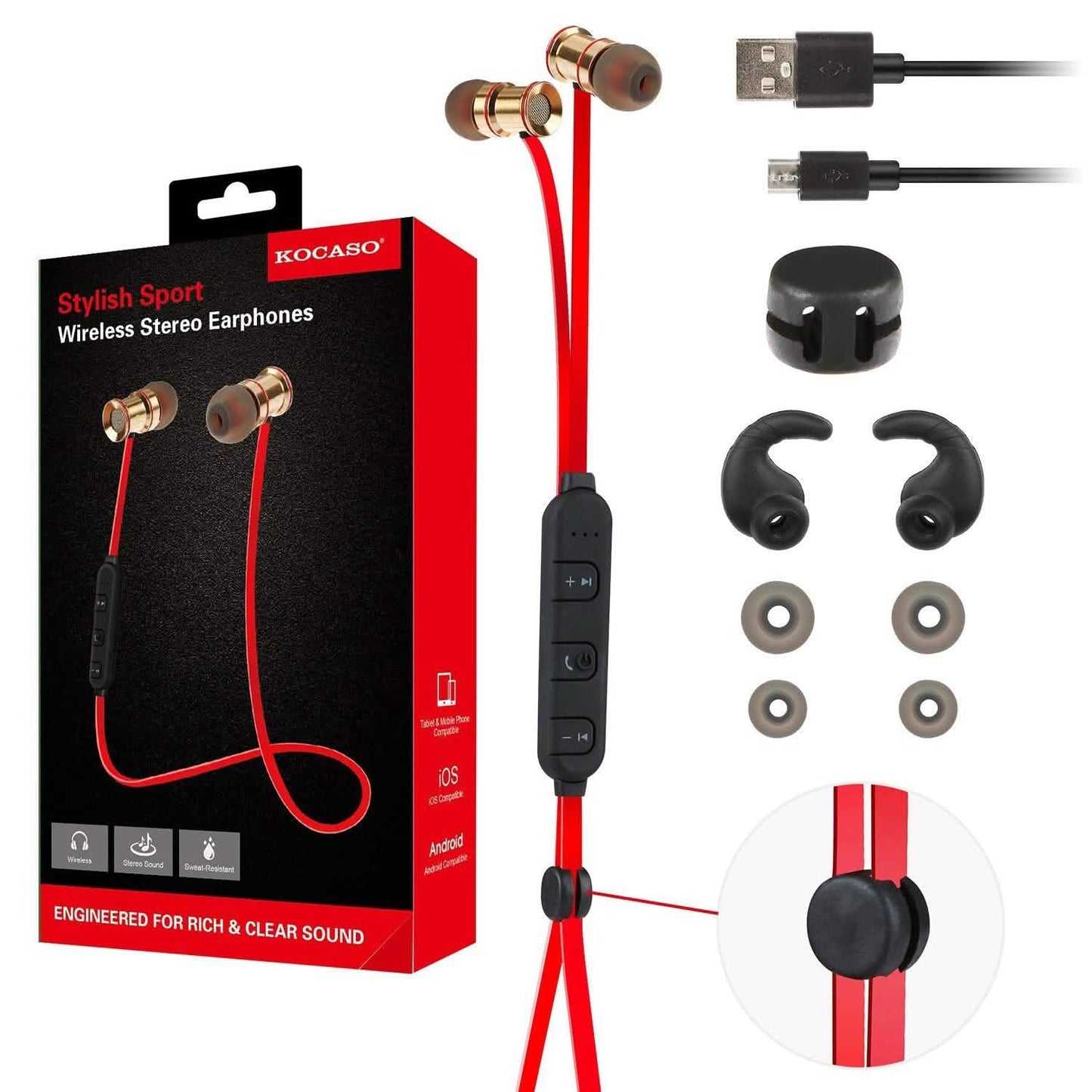 Sports Headset Wireless V4.1 In-Ear Headphones DailySale