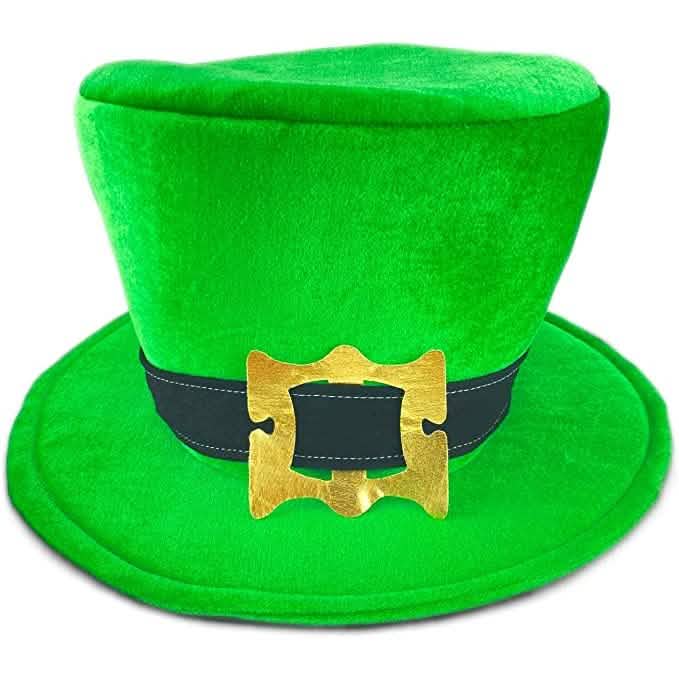 St. Patrick's Day Beard Face Mask and Green Hat Leprechaun Costume for Adults DailySale