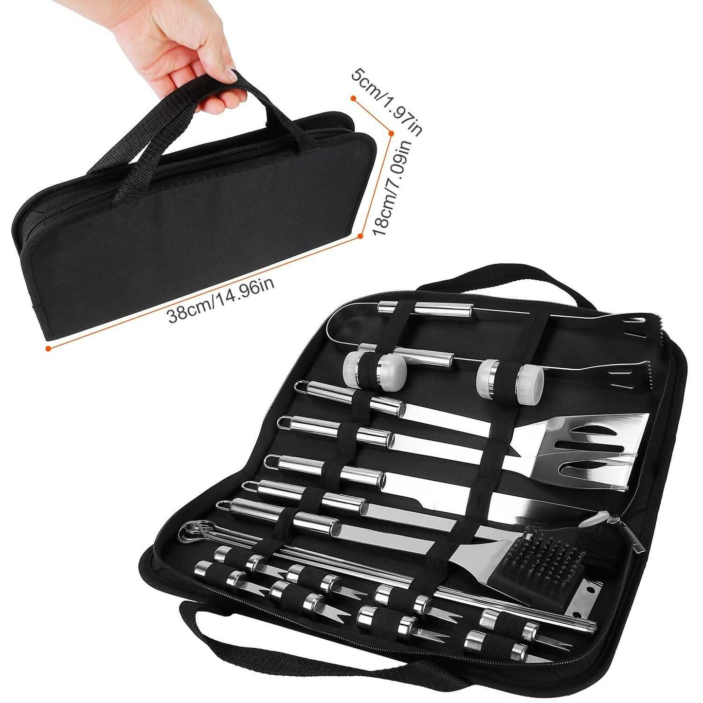Stainless Steel BBQ Grill Tool Kit DailySale