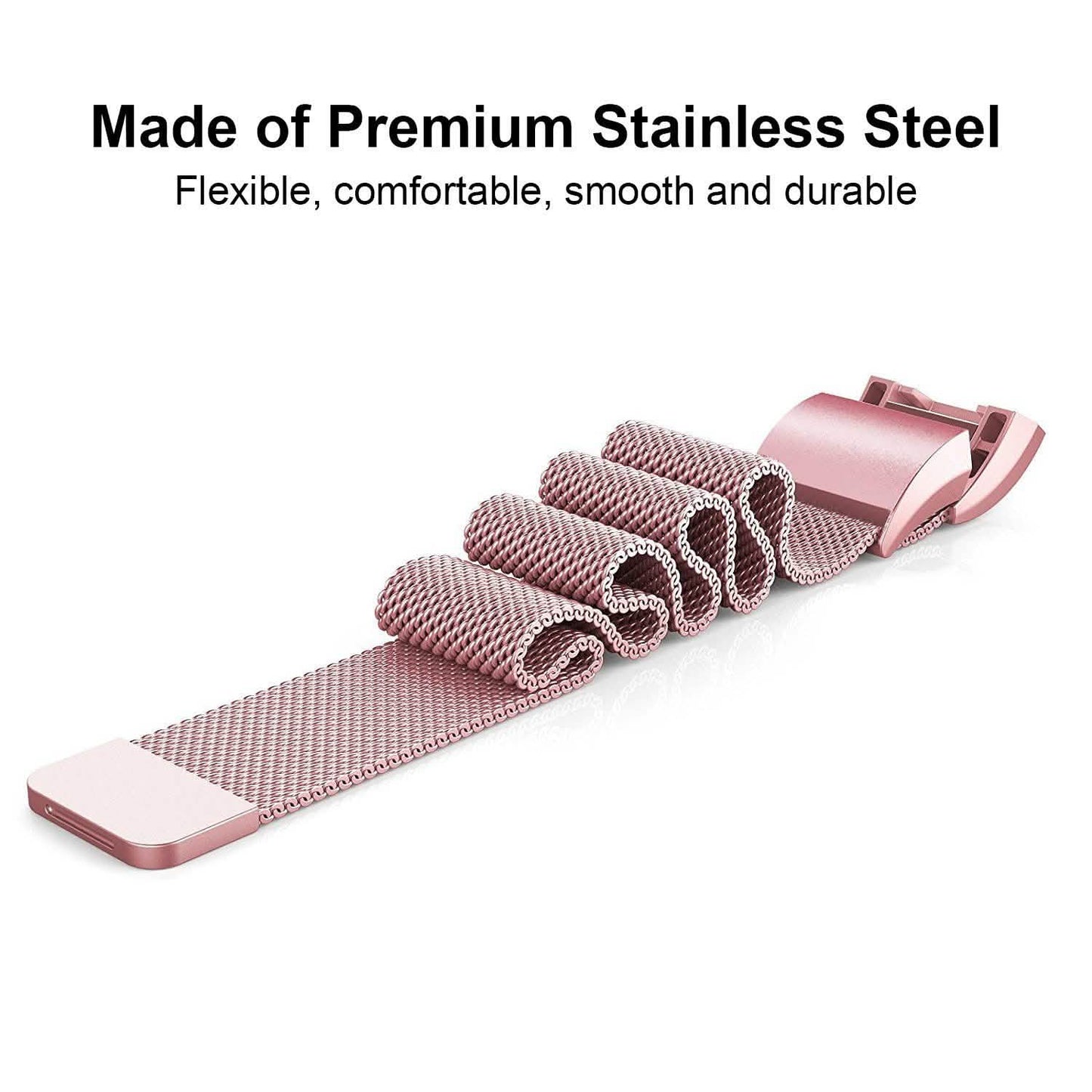 Stainless Steel Mesh Milanese Loop Band for Fitbit Charge 2 DailySale