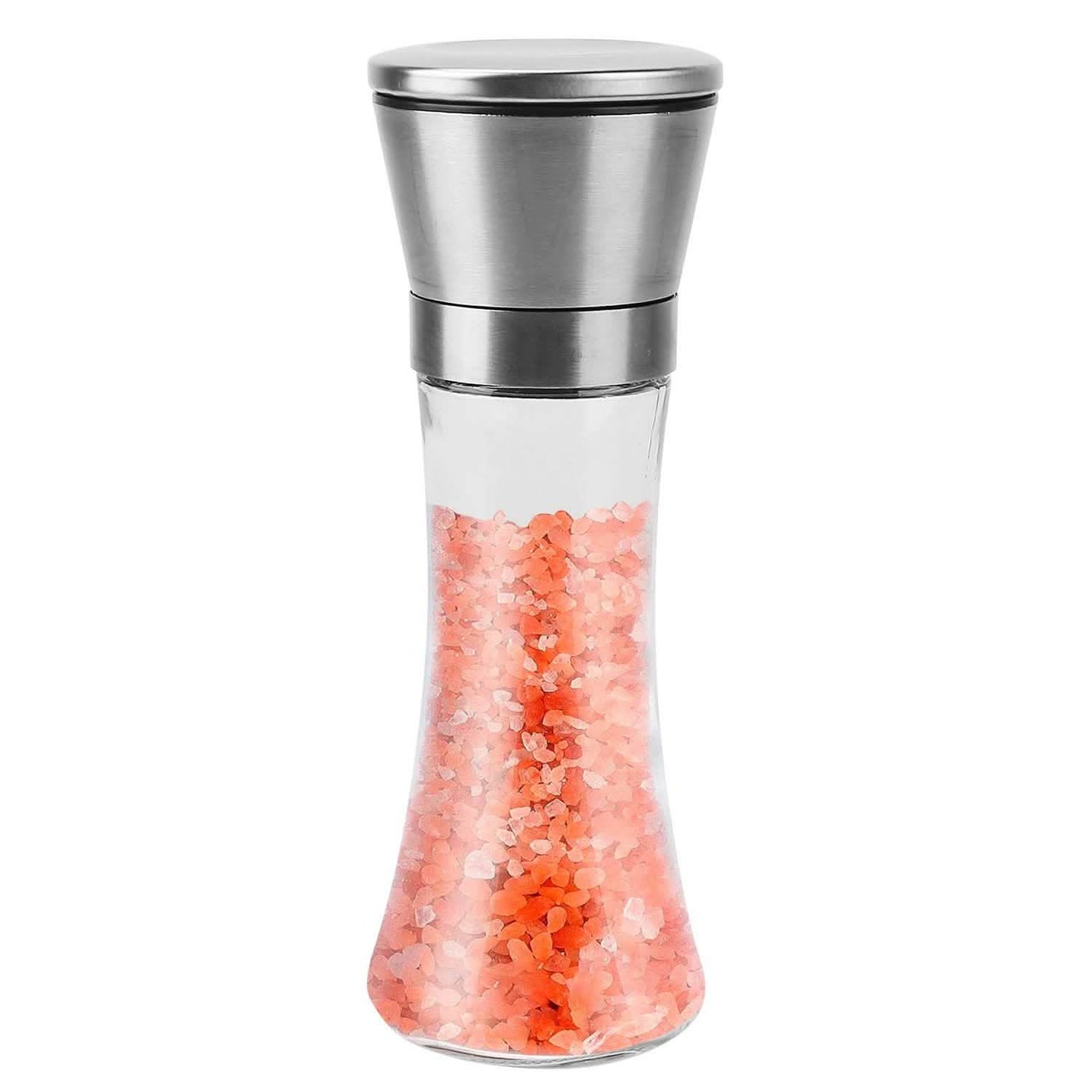 Stainless Steel Salt Pepper Grinder with Adjustable Coarseness DailySale
