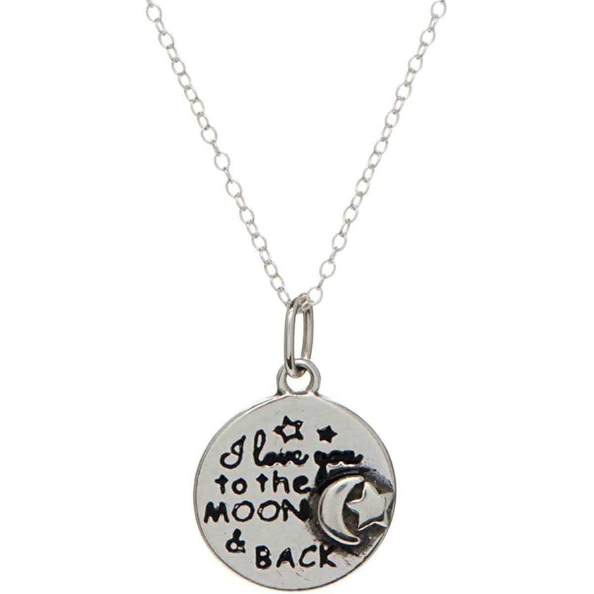 Sterling Silver Inspirational Pendant Necklace DailySale