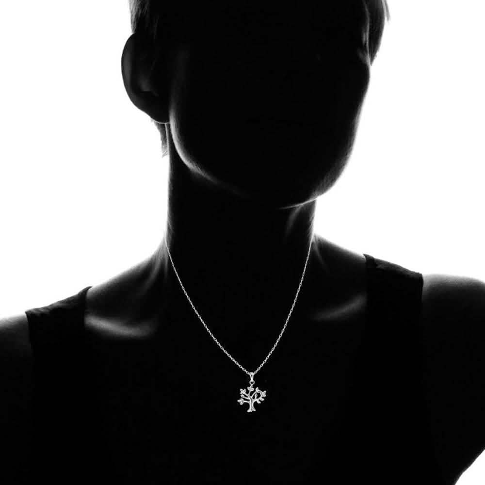 Sterling Silver Tree of Life Necklace by Paolo Fortelini DailySale