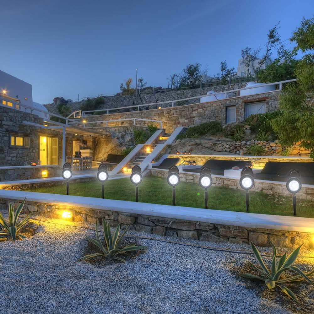 Stibadium Solar Landscape Spotlight LED Lighting DailySale