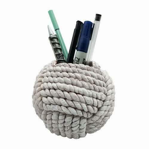Sunbelt Gifts Rope Knot Pen Holder DailySale