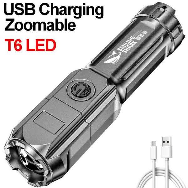 Super Bright ABS Strong Light Focusing Led Flashlight DailySale
