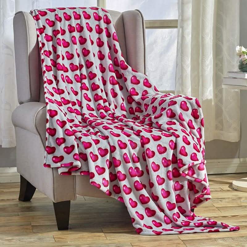 Super Soft Microplush Valentine Throw - Assorted Styles DailySale