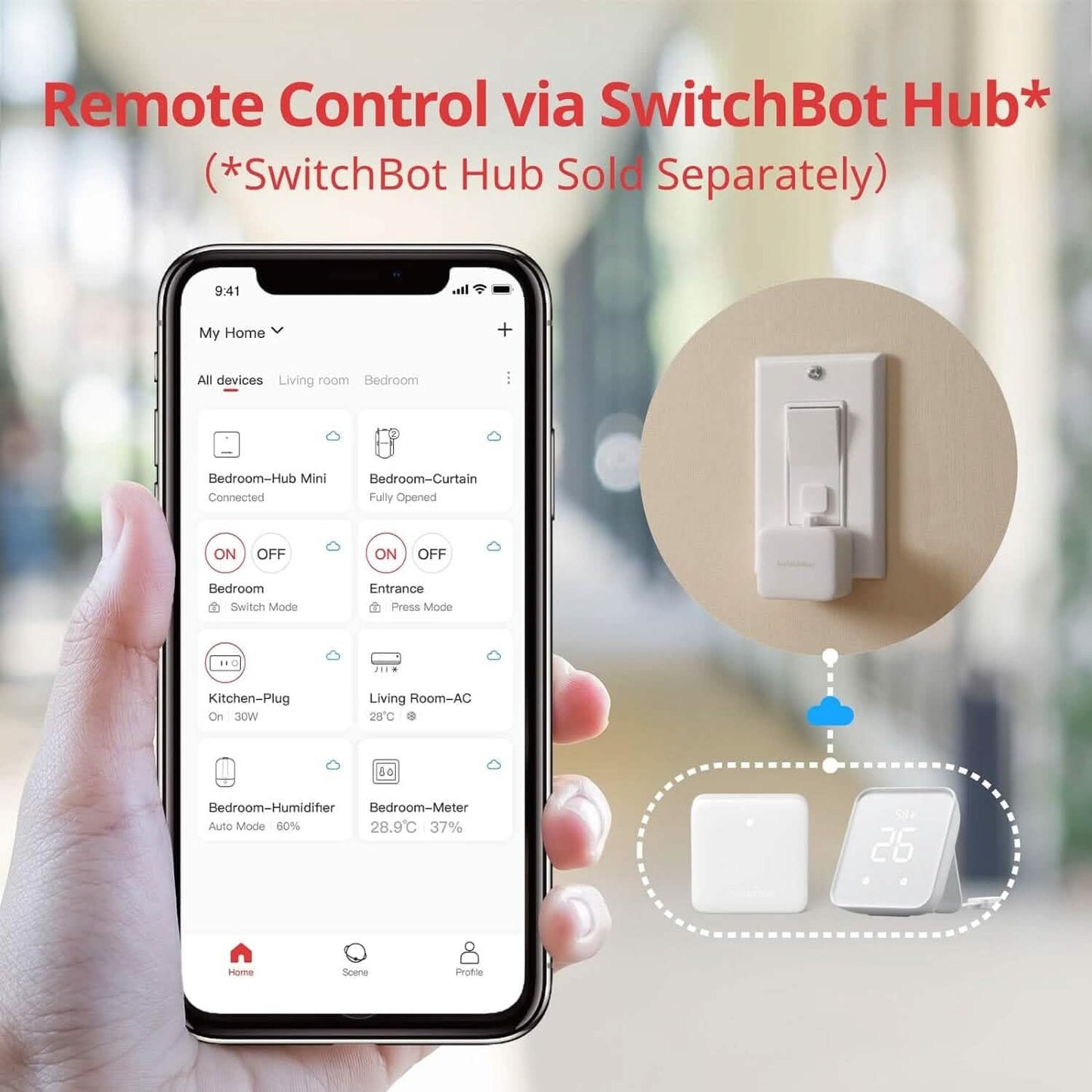 SwitchBot Smart Switch Button Pusher DailySale