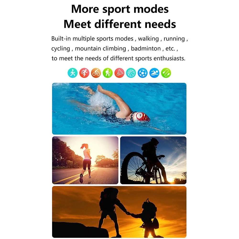 T55+ 1.75-Inch IPS Touch Screen Smart Bracelet Sports Watch DailySale